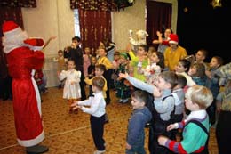 Новогодний праздник для детей сотрудников и студентов ИГУМО