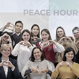 Студенты МКИК о сохранении мира на Peace Hour 2021