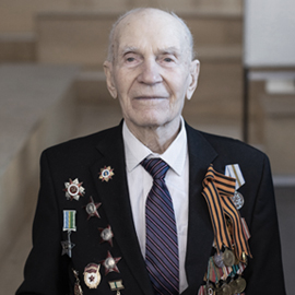 Meeting with Veteran Grigory Ostapets