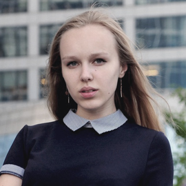 Мария Дубенская на практике в MediaLine Мария Дубенская на практике в MediaLine