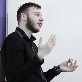 Выпускник поделился опытом в рамках open talk Выпускник поделился опытом в рамках open talk