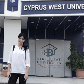 Выпускница ИГУМО преподает в Cyprus West University Выпускница ИГУМО преподает в Cyprus West University