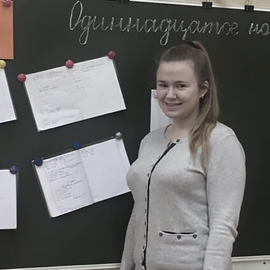 Елизавета Евтихеева о работе с первоклассниками на практике Елизавета Евтихеева о работе с первоклассниками на практике