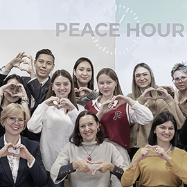 Студенты МКИК о сохранении мира на Peace Hour 2021 Студенты МКИК о сохранении мира на Peace Hour 2021