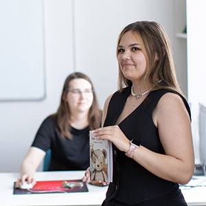 Студенты представили авторские книги Студенты представили авторские книги