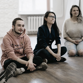 Перформанс «Лаборатория самозванства» на DOCA-2018 Перформанс «Лаборатория самозванства» на DOCA-2018