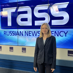 Студенты колледжа журналистики в ТАСС Студенты колледжа журналистики в ТАСС