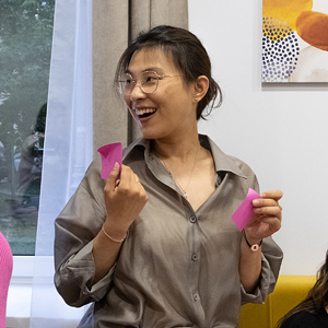 Студенты китайского колледжа участвуют в разговорном клубе Студенты китайского колледжа участвуют в разговорном клубе