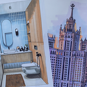 Дизайнеры освоили скетчинг Дизайнеры освоили скетчинг