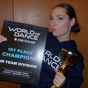 Студентка колледжа лингвистики – чемпион Европы по танцам Студентка колледжа лингвистики – чемпион Европы по танцам