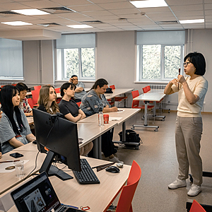 Студенты освоили корейскую технику «наджон чильги» Студенты освоили корейскую технику «наджон чильги»